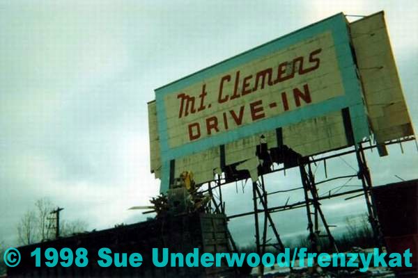 Mt Clemens Drive-In Theatre - Demo By Sue Underwood (newer photo)